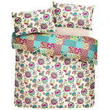 Marinelli Floral Polycotton Duvet Cover Set - Marinelli Duvet Cover Set In Teal 2