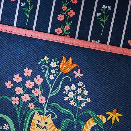 Ulster Weavers Marmalade Meadow Floral Cat Pot Mitt - Marmalade Meadow Pot Mitt In Navy 4