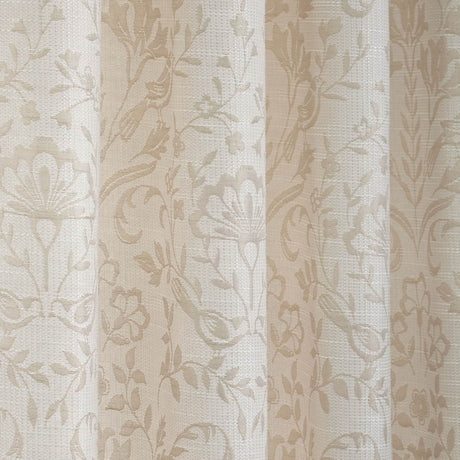 Marple Thermal Eyelet Curtains - Natural Light Filtering Jacquard - Marple Eyelet Curtains In Natural 3