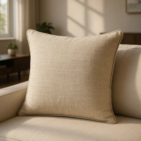 Marseille Woven Cushion Cover Made to Order by Style Furnishings
