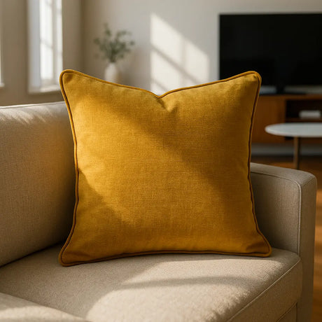 Marseille Woven Cushion Cover Made to Order by Style Furnishings