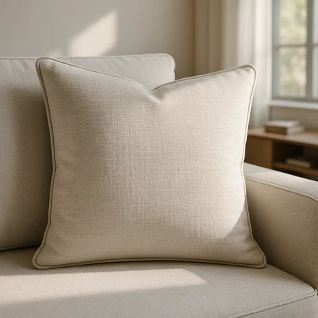 Marseille Woven Cushion Cover Made to Order by Style Furnishings
