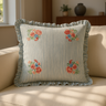 Martha Ruffle Cushion Cover / Filled Cushion 20" x 20" (50cm x 50cm) by Wylder
