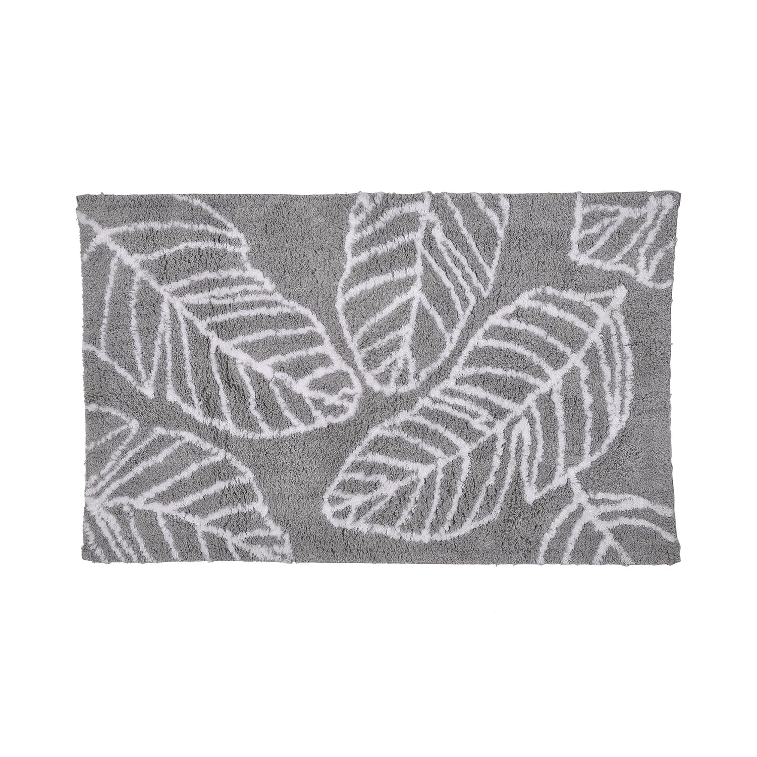 Matteo Soft Absorbent Bath Mat 50cm x 80cm - Matteo Bath Mat In Grey 50 X 80Cm 2