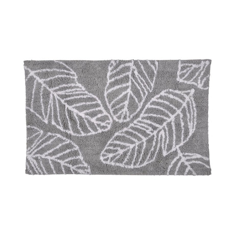Matteo Soft Absorbent Bath Mat 50cm x 80cm - Matteo Bath Mat In Grey 50 X 80Cm 2