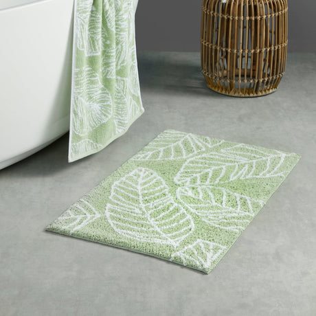 Matteo Soft Absorbent Bath Mat 50cm x 80cm - Matteo Bath Mat In Khaki 50 X 80Cm 1