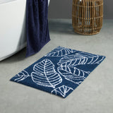 Matteo Soft Absorbent Bath Mat 50cm x 80cm - Matteo Bath Mat In Navy 50 X 80Cm 1