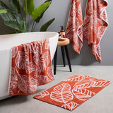 Matteo Soft Absorbent Bath Mat 50cm x 80cm - Matteo Bath Mat In Terracotta 50 X 80Cm 3