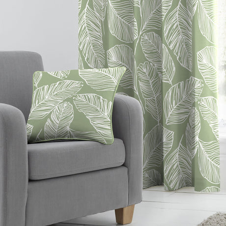 Matteo Filled Scatter Cushion 43cm x 43cm (17" x 17") - Green - Matteo Cushion In Green 43 X 43Cm 2