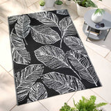 Matteo Geometric Outdoor Rug 120cm x 170cm - Matteo Outdoor Rug In Black 120 X 170Cm 2
