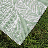 Matteo Geometric Outdoor Rug 120cm x 170cm - Matteo Outdoor Rug In Green 120 X 170Cm 2