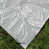 Matteo Geometric Outdoor Rug 120cm x 170cm - Matteo Outdoor Rug In Grey 120 X 170Cm 2