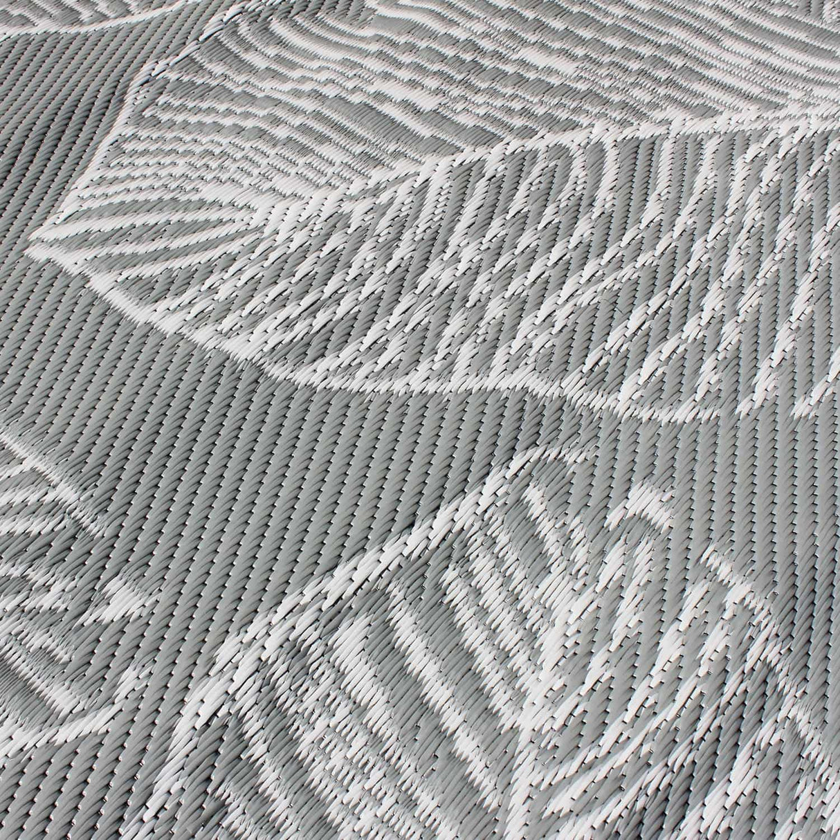 Matteo Geometric Outdoor Rug 120cm x 170cm - Matteo Outdoor Rug In Grey 120 X 170Cm 3