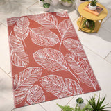 Matteo Geometric Outdoor Rug 120cm x 170cm - Matteo Outdoor Rug In Terracotta 120 X 170Cm 1
