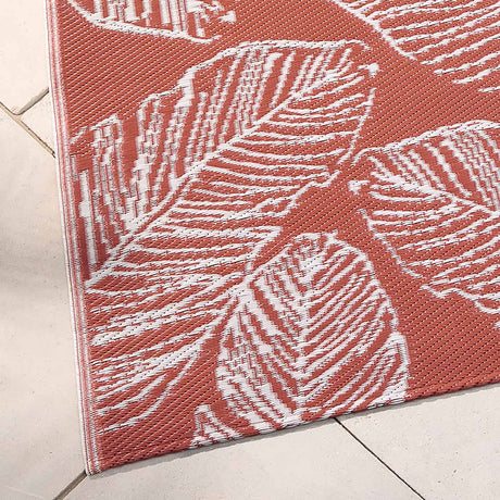 Matteo Geometric Outdoor Rug 120cm x 170cm - Matteo Outdoor Rug In Terracotta 120 X 170Cm 2