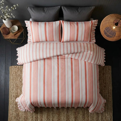 Maya Pink Duvet Cover Bedding Set-3