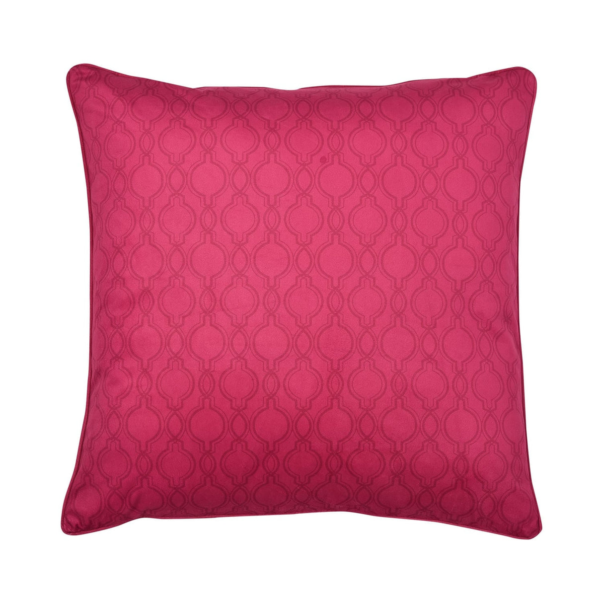 Laurence Llewelyn-Bowen Mayfair Lady Floral Velvet Cushion Cover - Mayfair Lady Cushion In Pink 55 X 55Cm 4