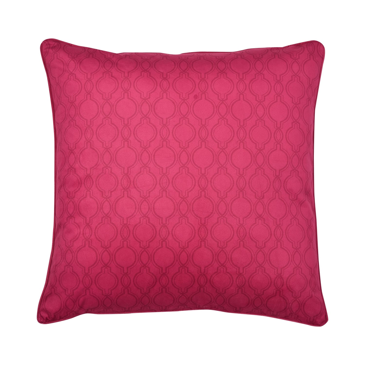 Laurence Llewelyn-Bowen Mayfair Lady Floral Velvet Cushion Cover - Mayfair Lady Cushion In Pink 55 X 55Cm 4