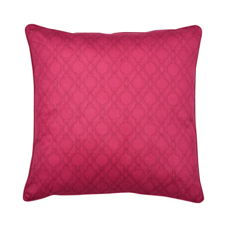 Laurence Llewelyn-Bowen Mayfair Lady Floral Velvet Cushion Cover - Mayfair Lady Cushion In Pink 55 X 55Cm 4