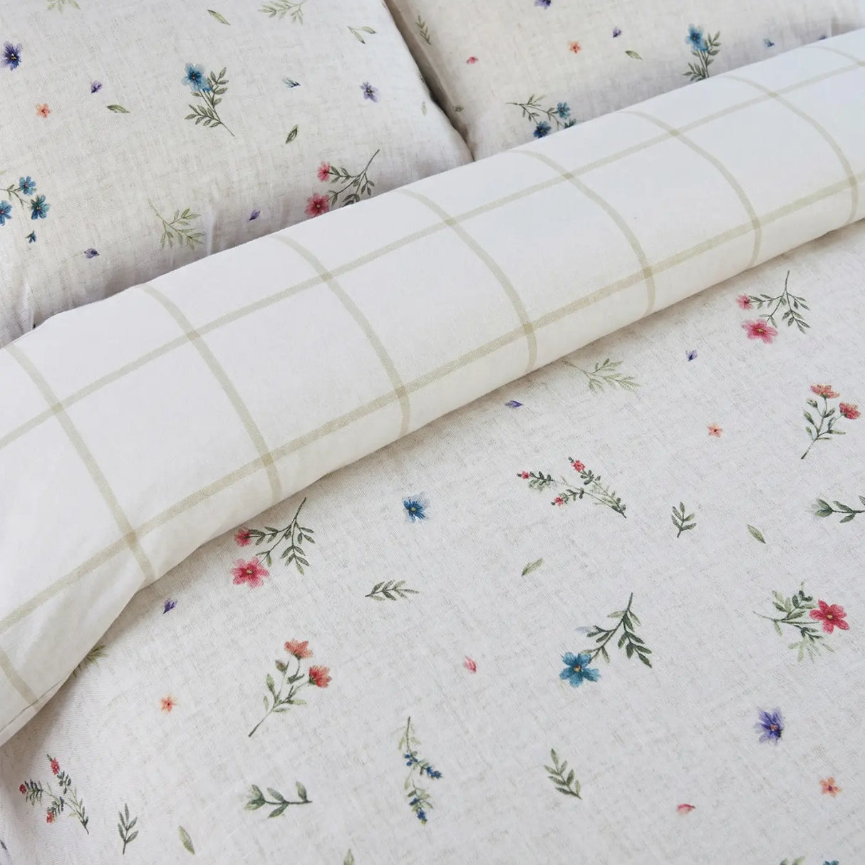 Meadow Brushed Cotton Flannelette Duvet Cover Set 3