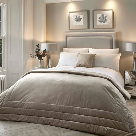 Melanie Velvet Bedspread 150cm x 220cm