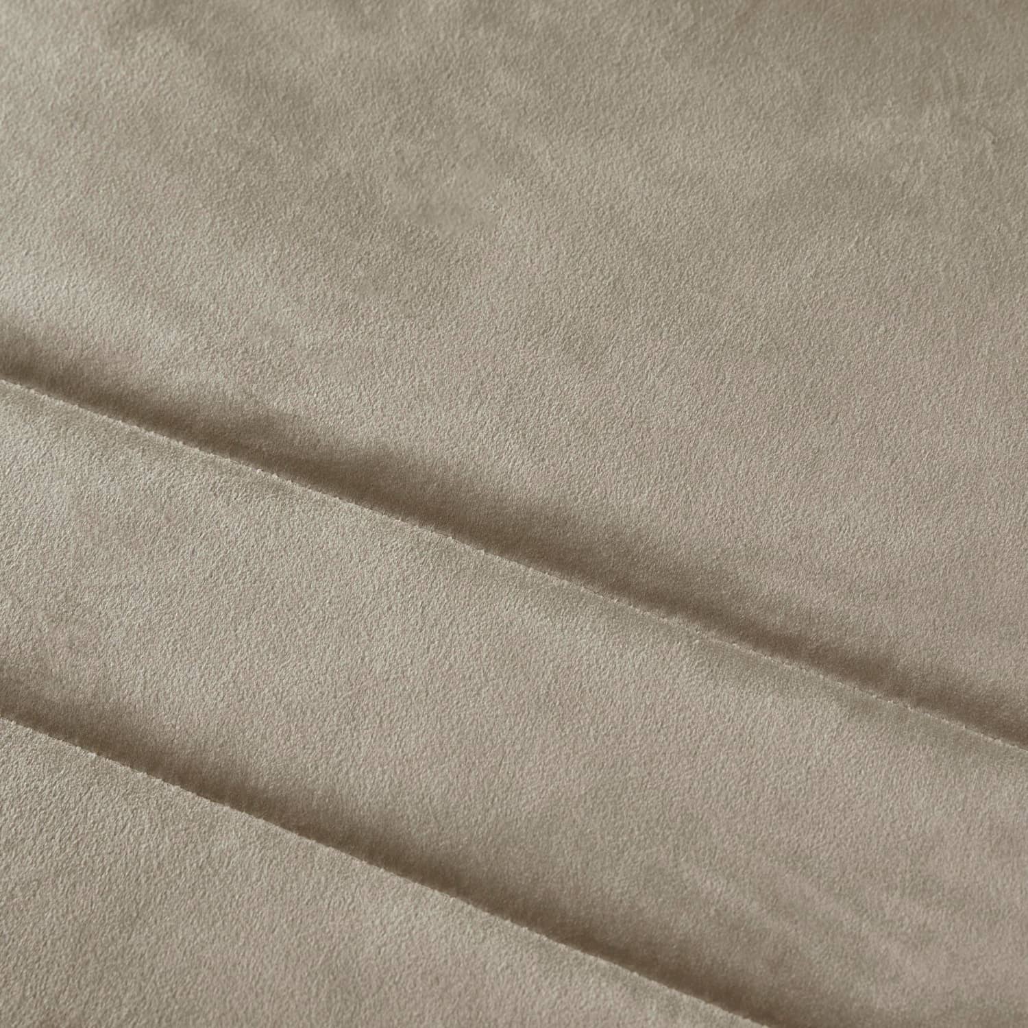 Melanie Velvet Bedspread 150cm x 220cm - Melanie Bedspread In Linen 150 X 220Cm 3