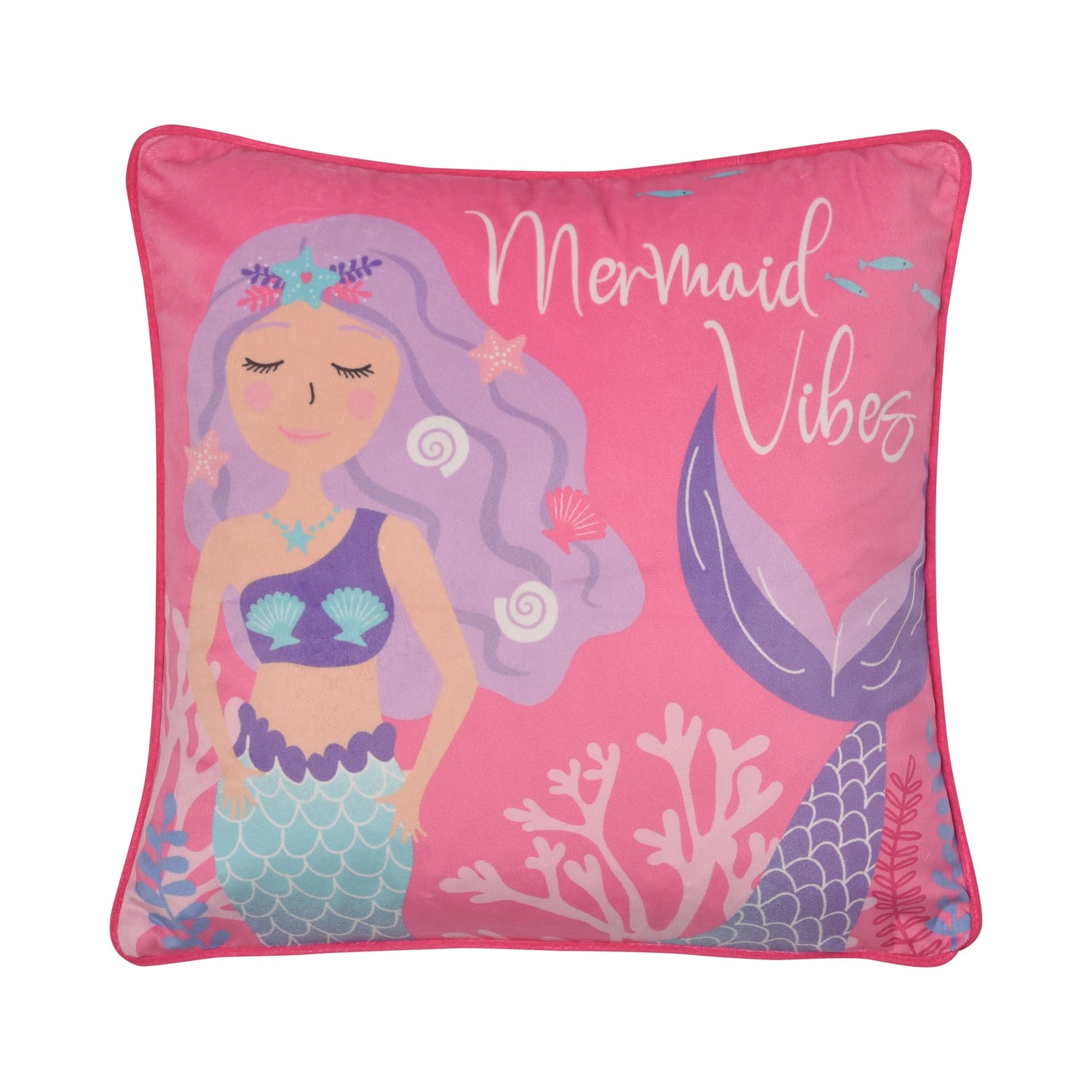 Mermaid Vibes Kids Cushion Cover