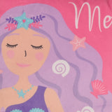 Mermaid Vibes Kids Cushion Cover - Mermaid Vibes Cushion In Pink 43 X 43Cm 3