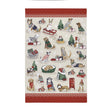 Ulster Weavers Merry Mutts Christmas Dog Print Cotton Tea Towel