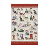 Ulster Weavers Merry Mutts Christmas Dog Print Cotton Tea Towel