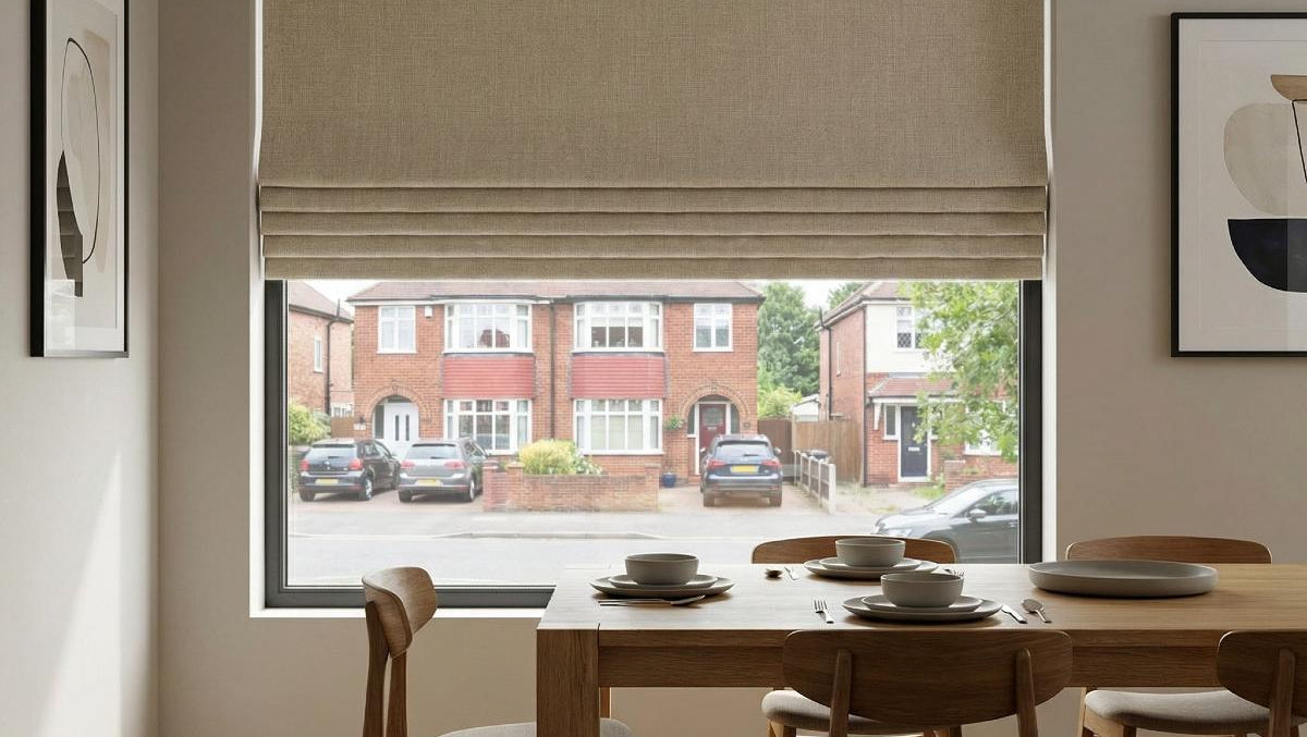 Mestre Made to Measure Roman Blind Linen
