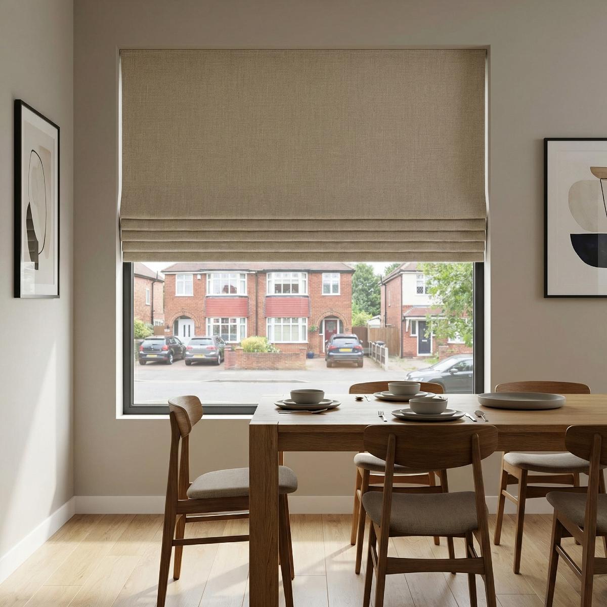Mestre Made to Measure Roman Blind Linen