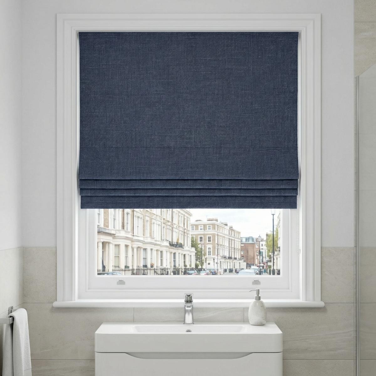 Mestre Made to Measure Roman Blind Midnight