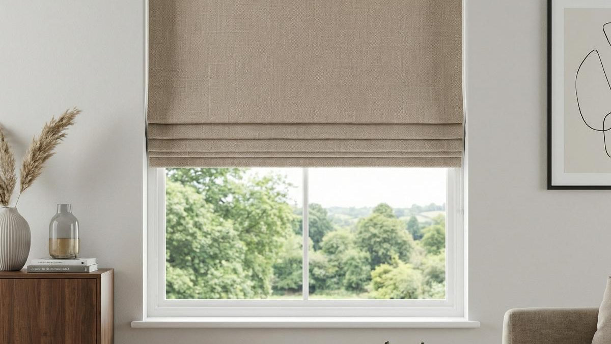 Mestre Made to Measure Roman Blind Nickel