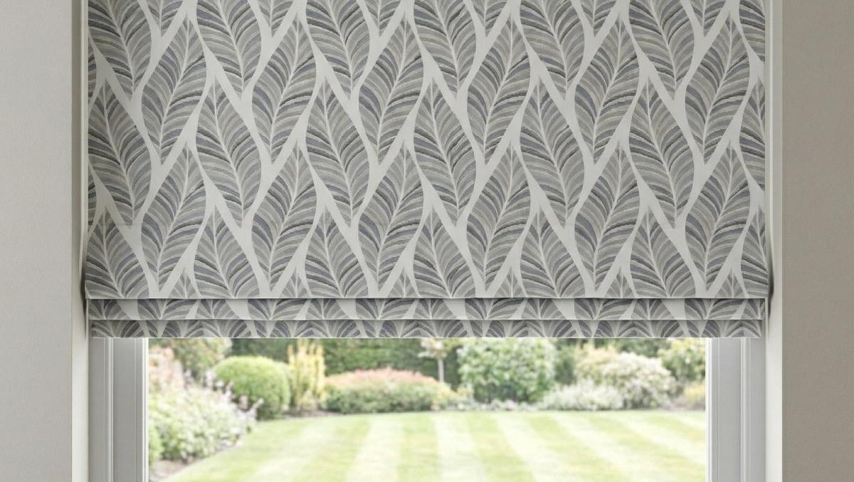 Metz Made to Measure Roman Blind Grey