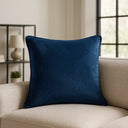 Midnight Velvet Cushion Cover 17x17" (43x43cm) by Emma Barclay