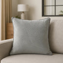 Midnight Velvet Cushion Cover 17x17" (43x43cm) by Emma Barclay