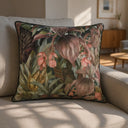 Mogori Wild Medinilla Cushion Cover 20" x 20" by Wylder