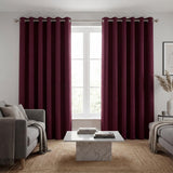 Monaco Made to Measure Curtains Cinnabar