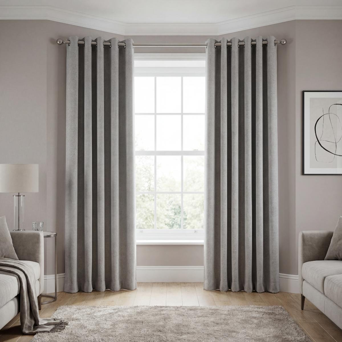 Monaco Made to Measure Curtains Snowy