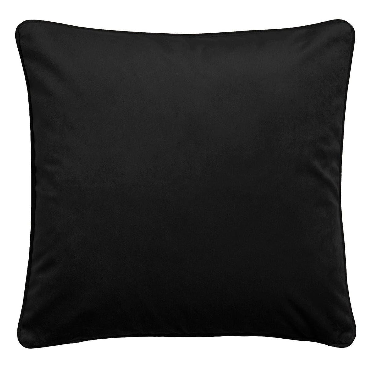 Laurence Llewelyn-Bowen Montrose Velvet Cushion Cover 43cm x 43cm - Black