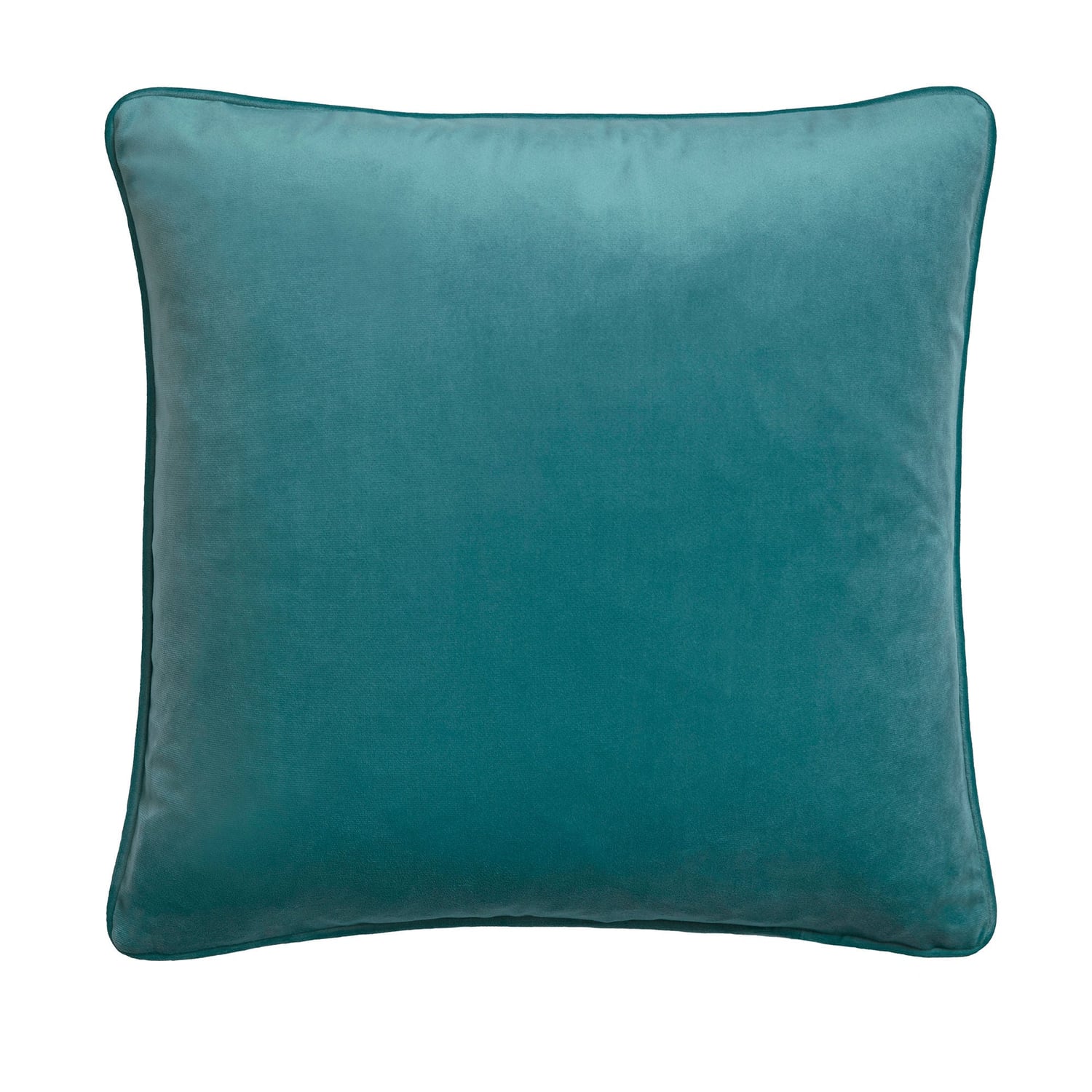 Laurence Llewelyn-Bowen Montrose Velvet Cushion Cover 43cm x 43cm - Teal - Montrose Cushion In Teal 43 X 43Cm 2