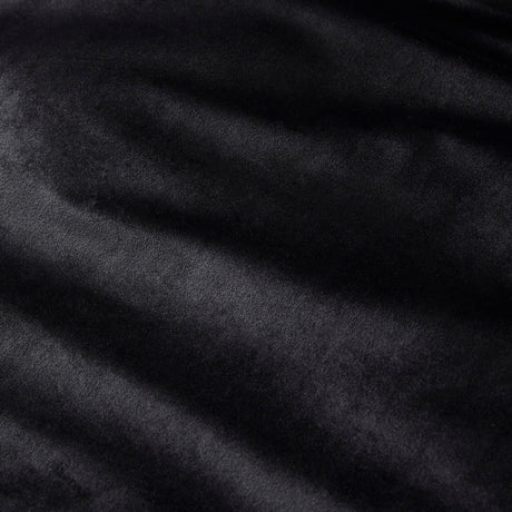 Laurence Llewelyn-Bowen Montrose Luxury Velvet Duvet Cover Set - Black - Montrose Duvet Cover Set In Black 3