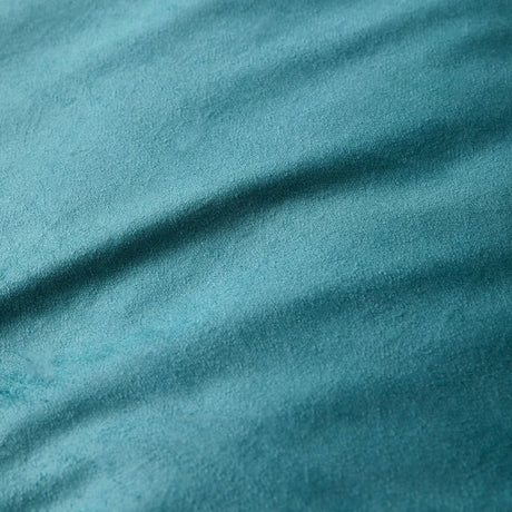 Laurence Llewelyn-Bowen Montrose Luxury Velvet Duvet Cover Set - Teal - Montrose Duvet Cover Set In Teal 3