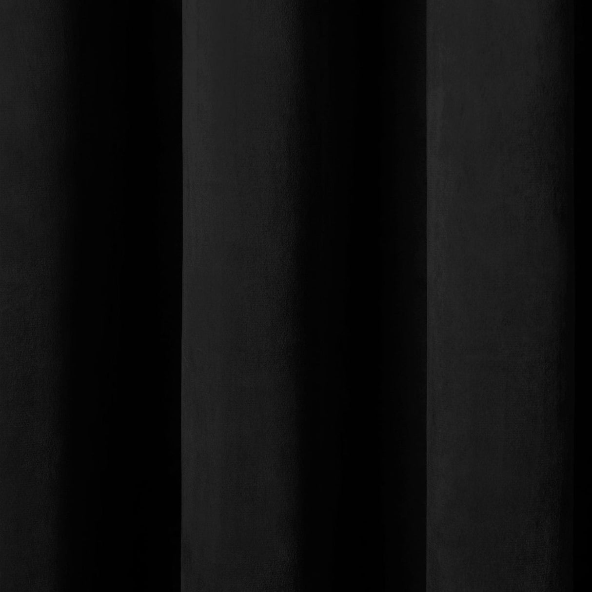 Laurence Llewelyn-Bowen Montrose Velvet Blackout Eyelet Curtains - Black Light Filtering - Montrose Eyelet Curtains In Black 2