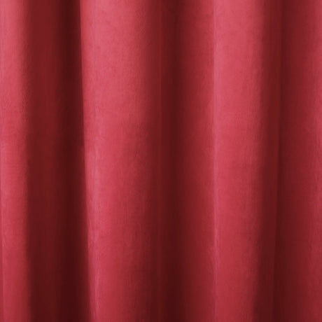 Laurence Llewelyn-Bowen Montrose Velvet Blackout Eyelet Curtains - Claret Light Filtering - Montrose Eyelet Curtains In Claret 3