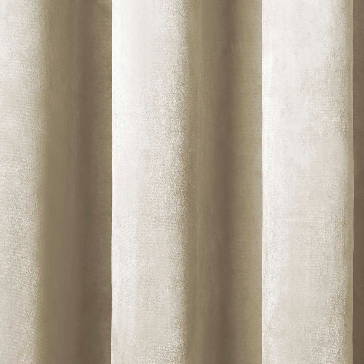 Laurence Llewelyn-Bowen Montrose Velvet Blackout Eyelet Curtains - Ivory Light Filtering - Montrose Eyelet Curtains In Ivory 3
