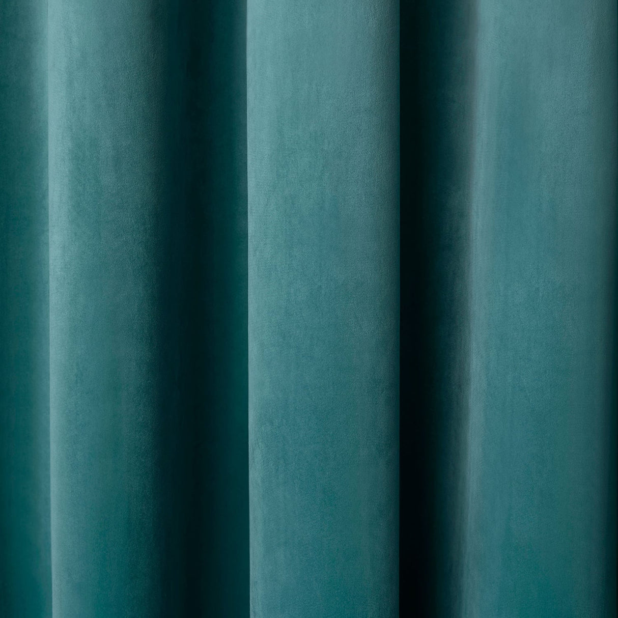Laurence Llewelyn-Bowen Montrose Velvet Blackout Eyelet Curtains - Teal Light Filtering - Montrose Eyelet Curtains In Teal 3