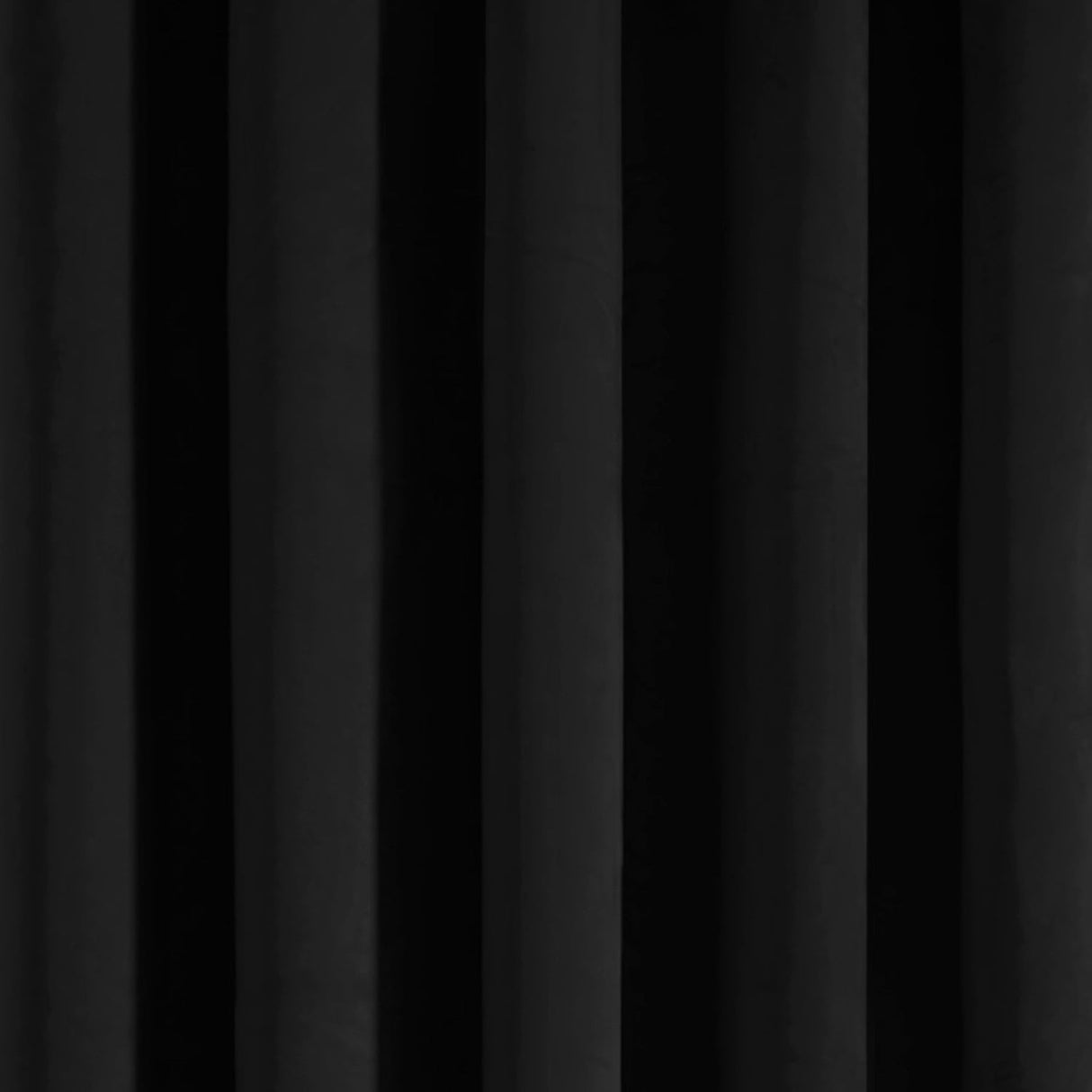 Laurence Llewelyn-Bowen Montrose Blackout Eyelet Single Panel Door Curtain 66 x 84 Inch - Black Thermal Light Filtering - Montrose Eyelet Single Panel Door Curtain In Black 3