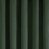 Laurence Llewelyn-Bowen Montrose Blackout Eyelet Single Panel Door Curtain 66 x 84 Inch - Bottle Green Thermal Light Filtering - Montrose Eyelet Single Panel Door Curtain In Bottle Green 3
